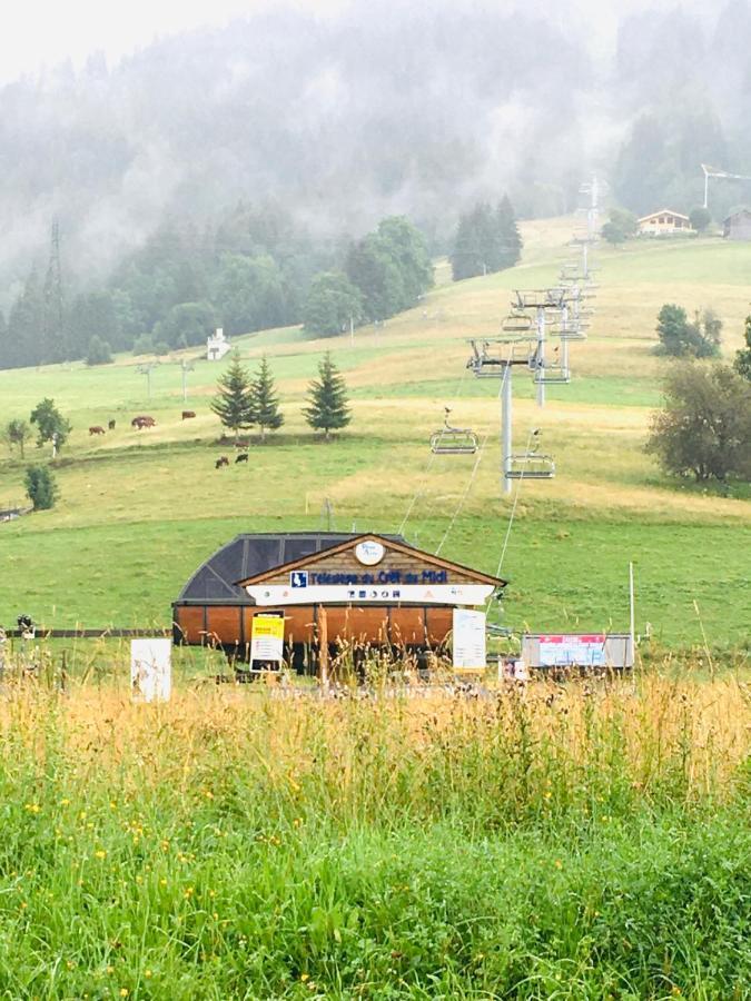 Apartamento Le Nantoran Praz-sur-Arly Exterior foto