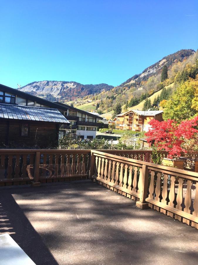 Apartamento Le Nantoran Praz-sur-Arly Exterior foto